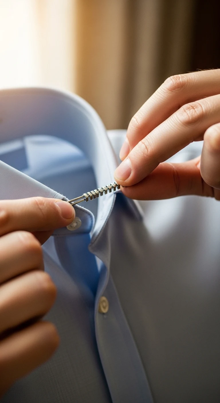 Collar Stays for Men: 7 Ideas That Keep Your Shirt Sharp All Day 9 Adjustable Collar Stays for Versatile Wardrobes