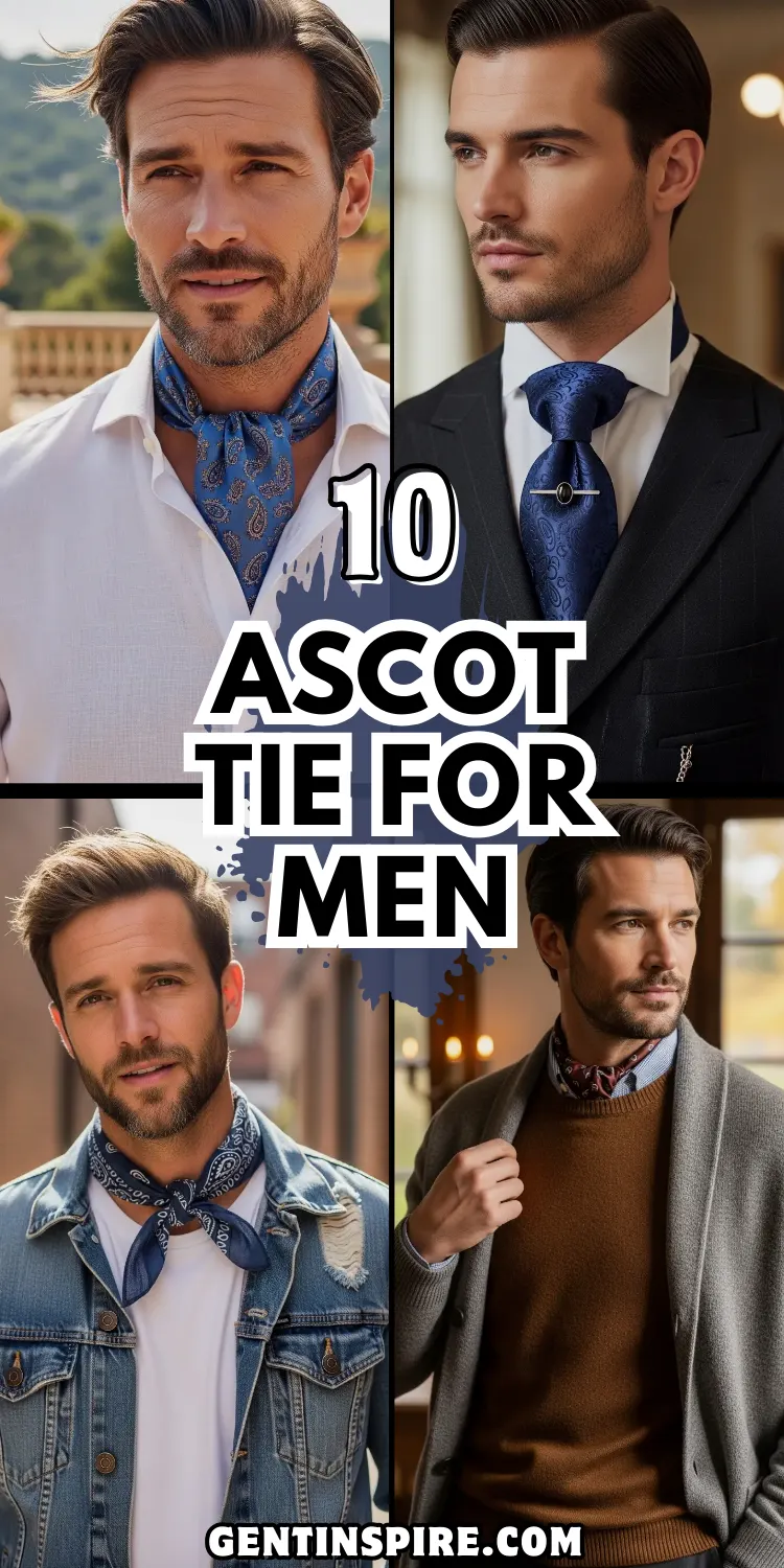 10 Ascot Tie for Men That Turn Heads 2 Ascot Tie for Men