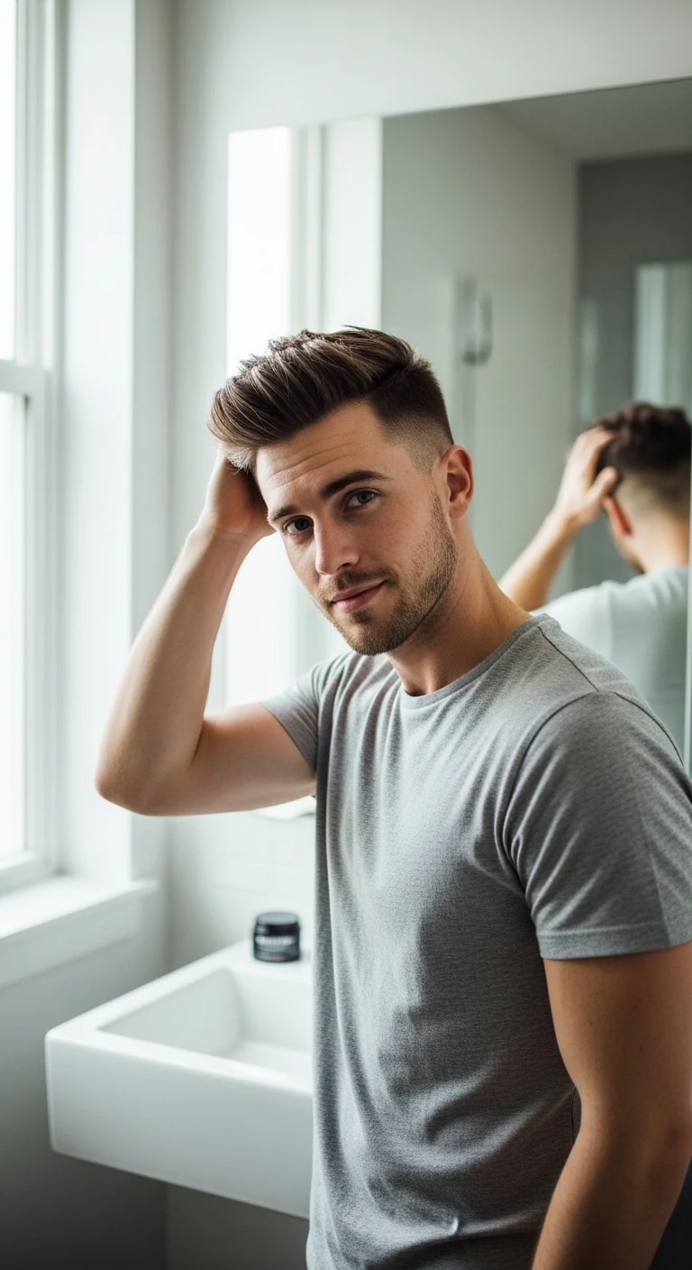 Low Maintenance Haircuts for Men: 11 Ideas That Wow 14 Balanced Quiff