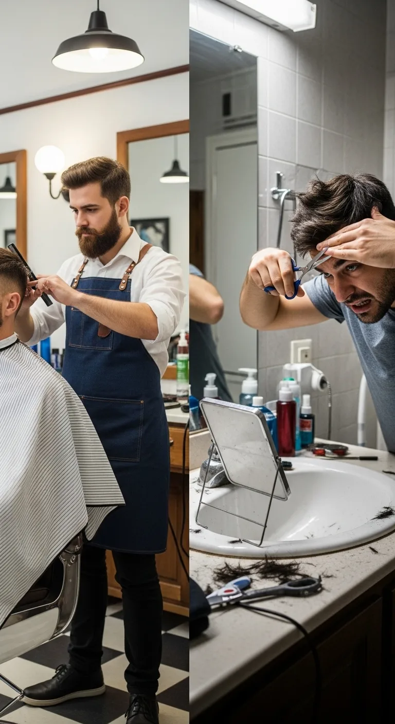 How to Trim Men’s Eyebrows (Without Screwing Them Up) 4 Barber vs DIY