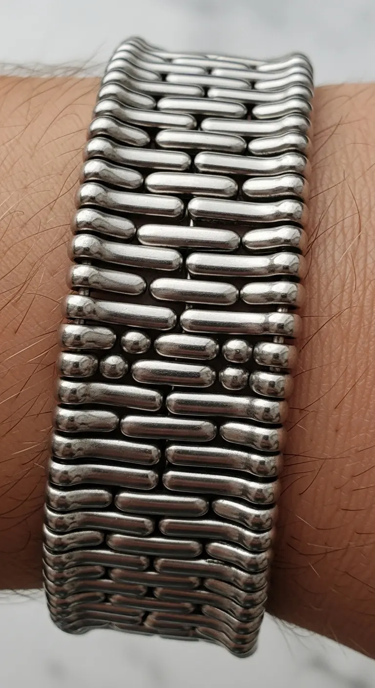 12 Custom Watch Straps Ideas for Men That Turn Heads 15 Beads Of Rice Or Mesh, But In Strap Form