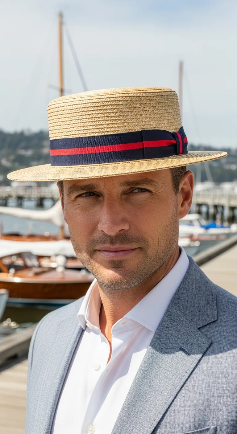 Men’s Summer Hats: 11 Stylish Options for Sunny Days 12 Boater Hat: Vintage Charm for Modern Gentlemen