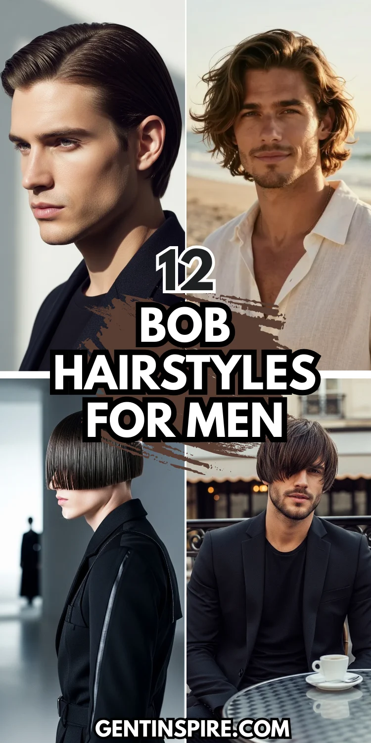 Bob Hairstyles for Men: 12 Ideas That Turn Heads 2 Bob Hairstyles for Men
