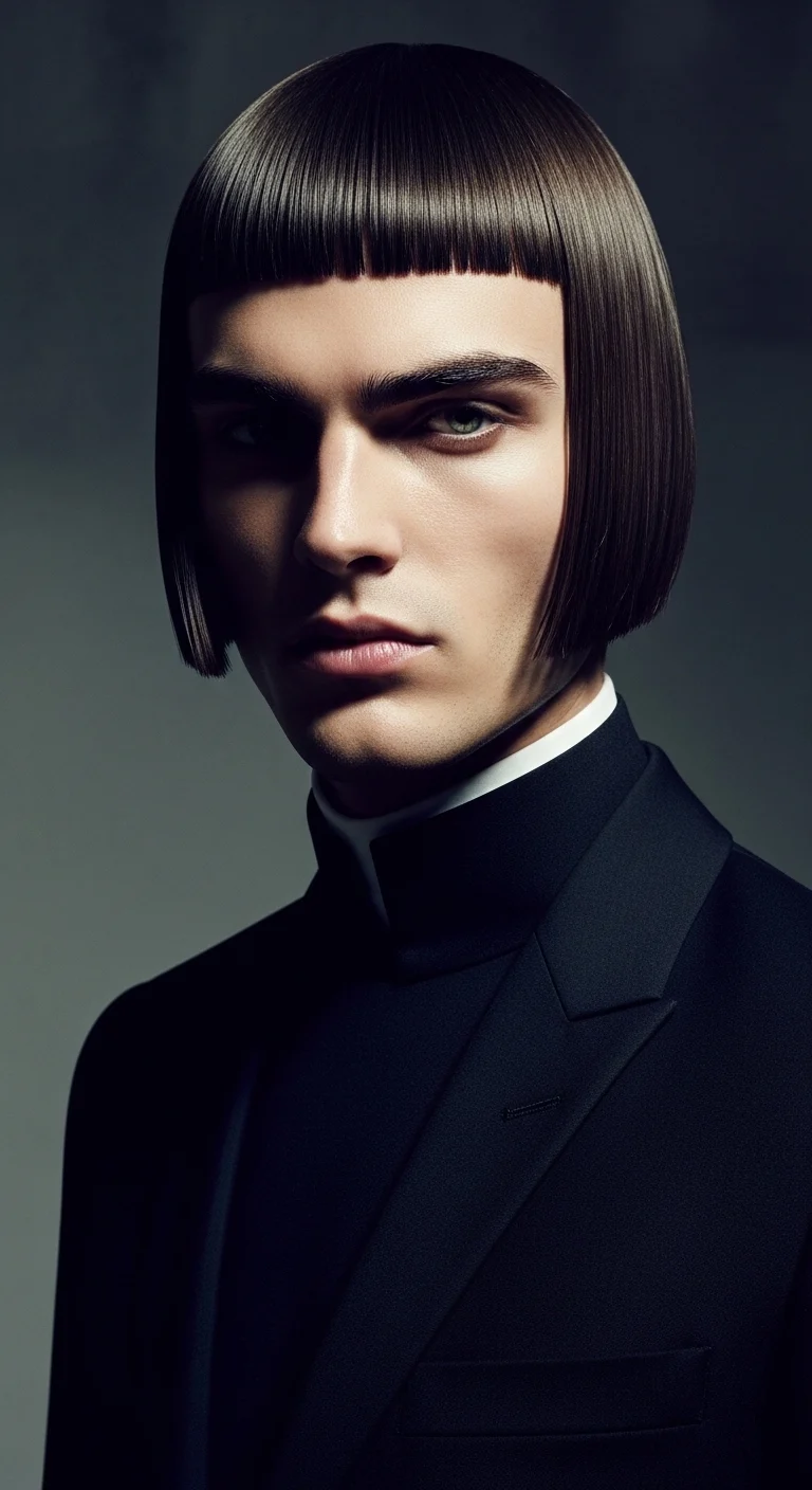 Bob Hairstyles for Men: 12 Ideas That Turn Heads 14 Bob With Micro Fringe