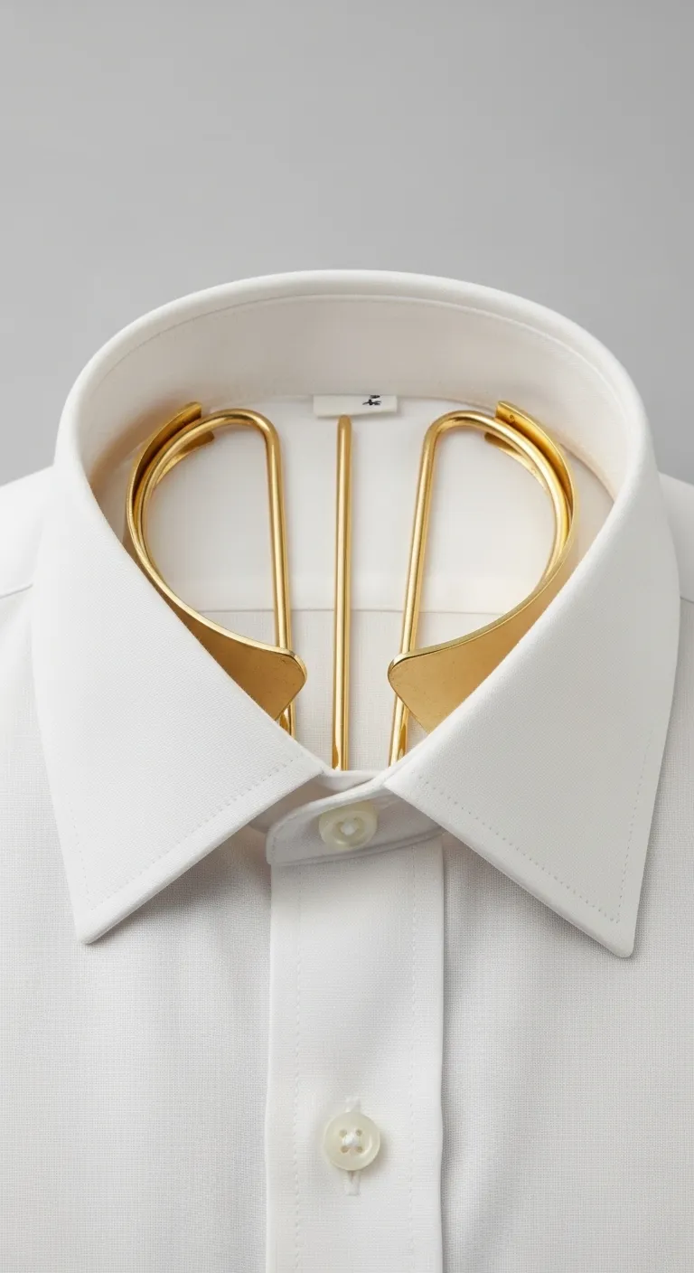 Collar Stays for Men: 7 Ideas That Keep Your Shirt Sharp All Day 8 Brass Collar Stays for a Balanced Weight Feel