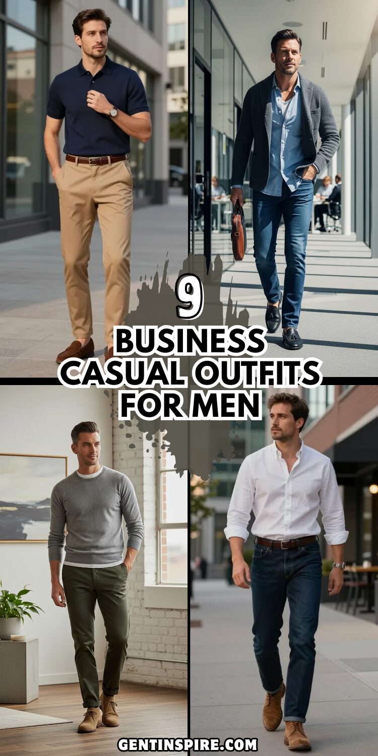 Business Casual Outfits for Men: 9 Ideas That Actually Work 2 Business Casual Outfits for Men