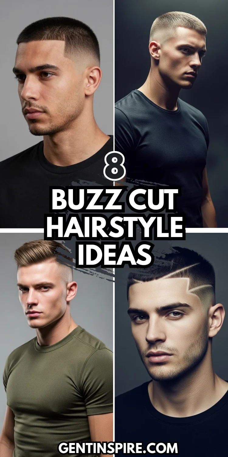 Buzz Cut Hairstyles: 8 Ideas That Make You Look Sharper 2 Buzz Cut Hairstyles