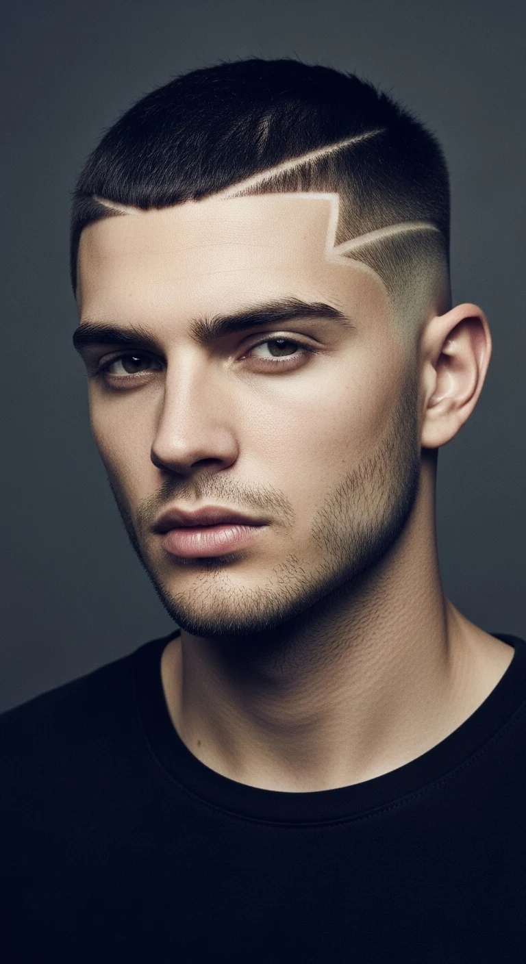 Buzz Cut Hairstyles: 8 Ideas That Make You Look Sharper 8 Buzz With A Lineup