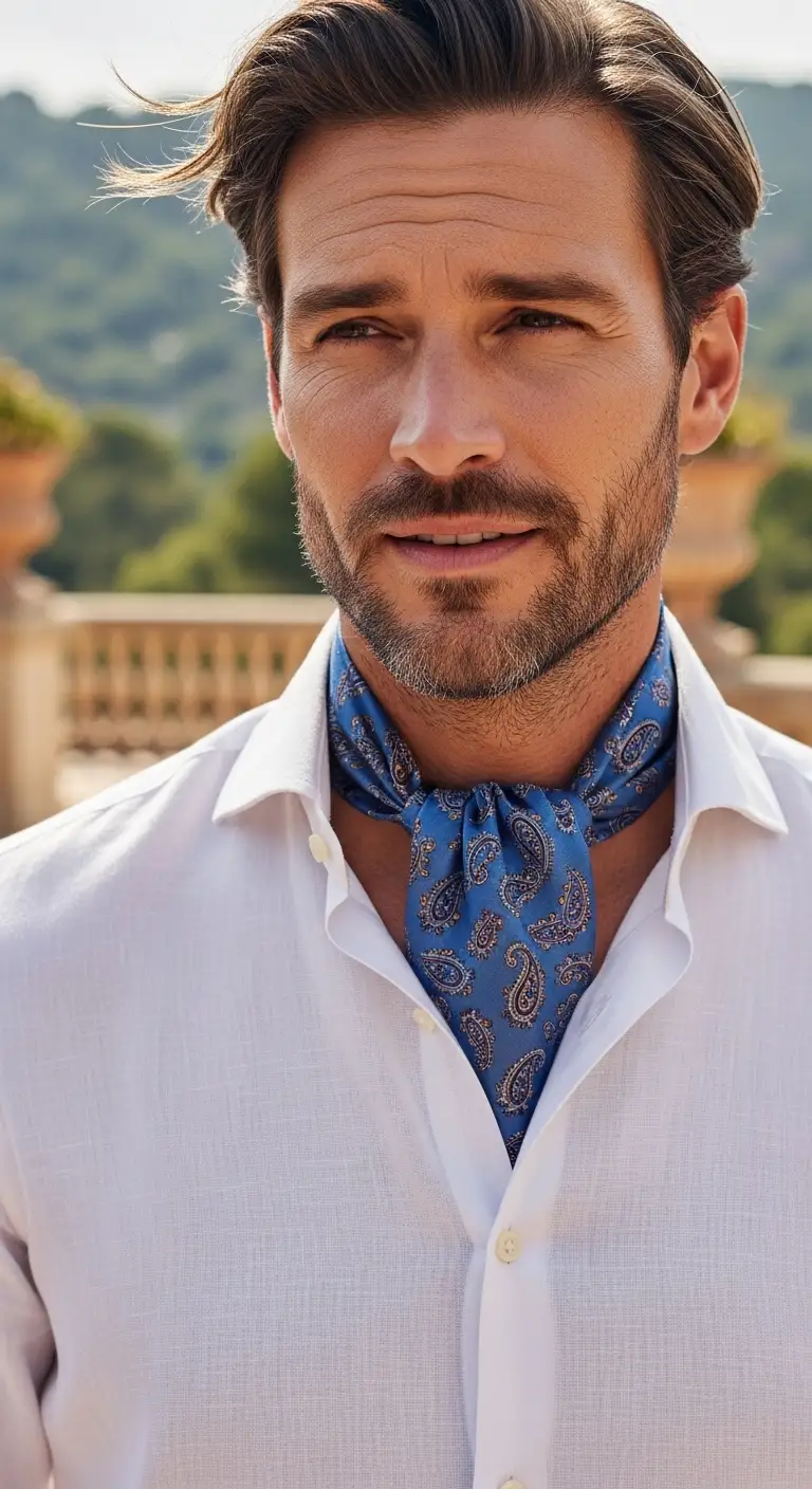 10 Ascot Tie for Men That Turn Heads 4 Classic Day Cravat