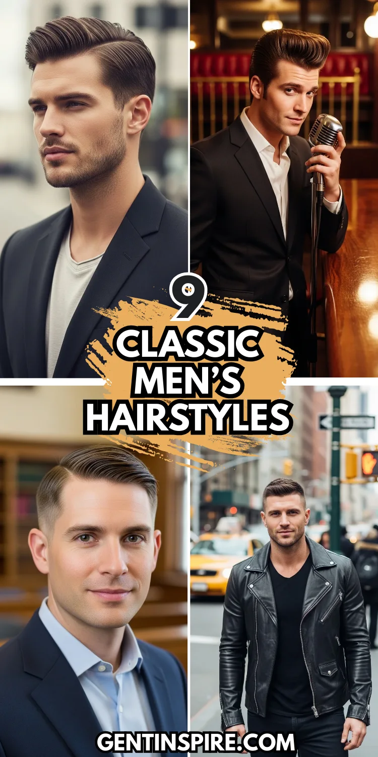 Classic Men’s Hairstyles: 9 Ideas That Never Go Out of Style 2 Classic Men’s Hairstyles