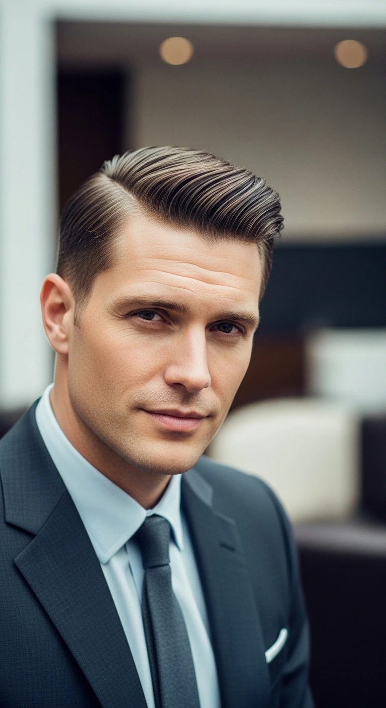Epic 8 Undercut Hairstyles for Men Ideas You’ll Want Now 4 Classic Slicked-Back Undercut