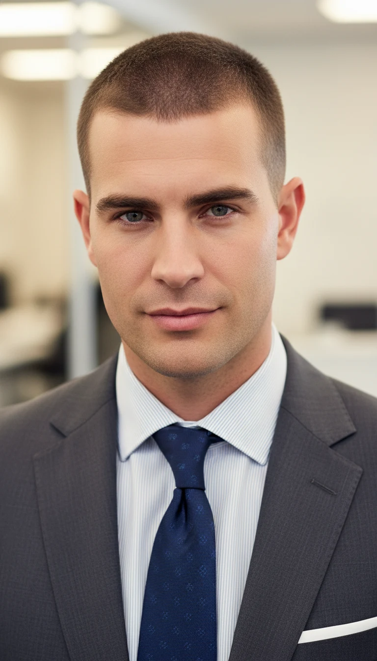 9 Interview Hairstyles for Men Ideas That Win the Room 7 Clean Buzz Cut