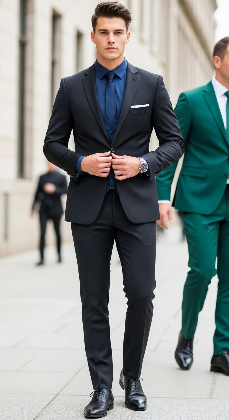 11 Prom Suit for Men That Steal the Show 4 Color Psychology in Prom Fashion – What Your Suit Says About You