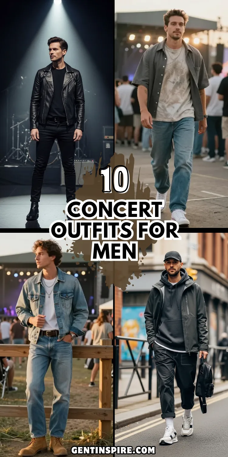 10 Concert Outfits for Men That Hit Every Vibe 2 Concert Outfits for Men