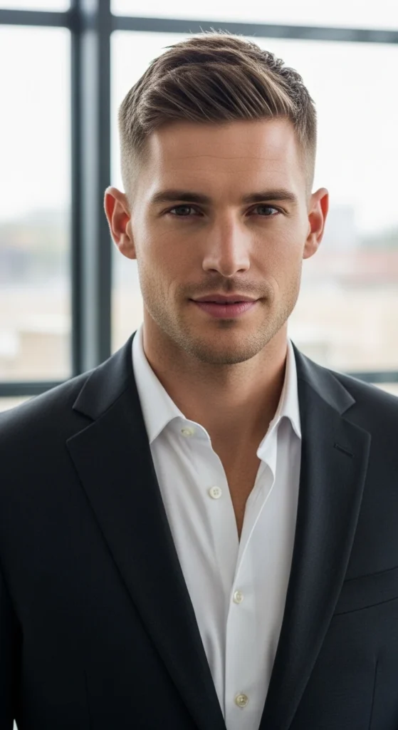 12 Corporate Haircuts for Men Ideas That Mean Business 10 Crew Cut With Texture