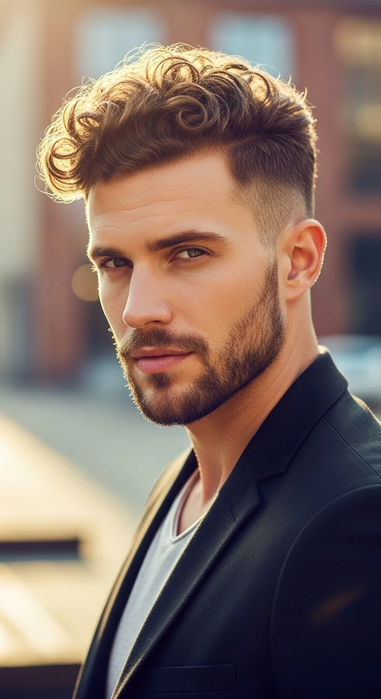 Epic 8 Undercut Hairstyles for Men Ideas You’ll Want Now 7 Curly Undercut With Volume Up Top