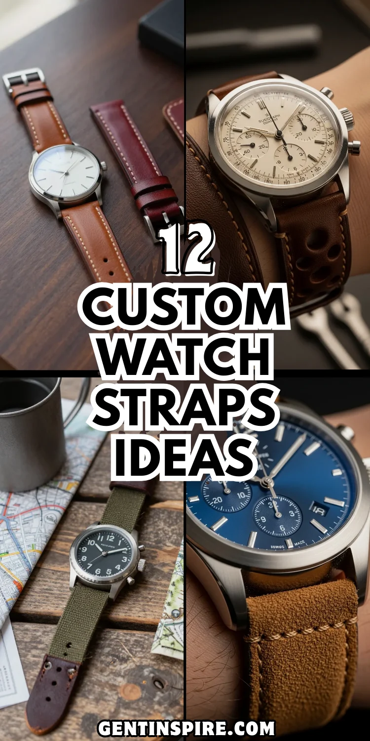 12 Custom Watch Straps Ideas for Men That Turn Heads 2 Custom Watch Straps