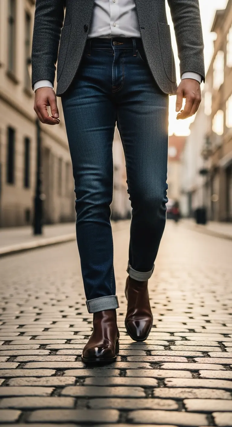 How to Wear Boots With Jeans for Men: The Complete Style Guide 6 Dress Boots With Jeans