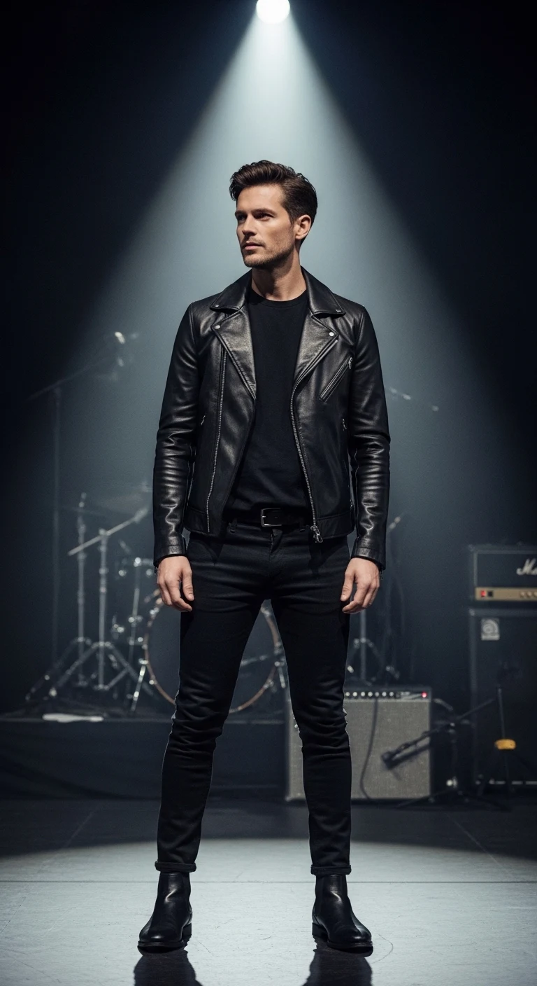 10 Concert Outfits for Men That Hit Every Vibe 4 Effortless All-Black Fit