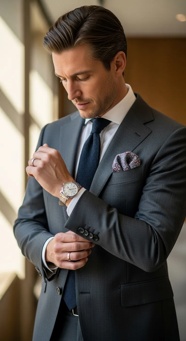Men’s Wedding Suit: 10 Ideas That Look Iconic in Photos 13 Elevated Accessories: Small Moves, Big Impact