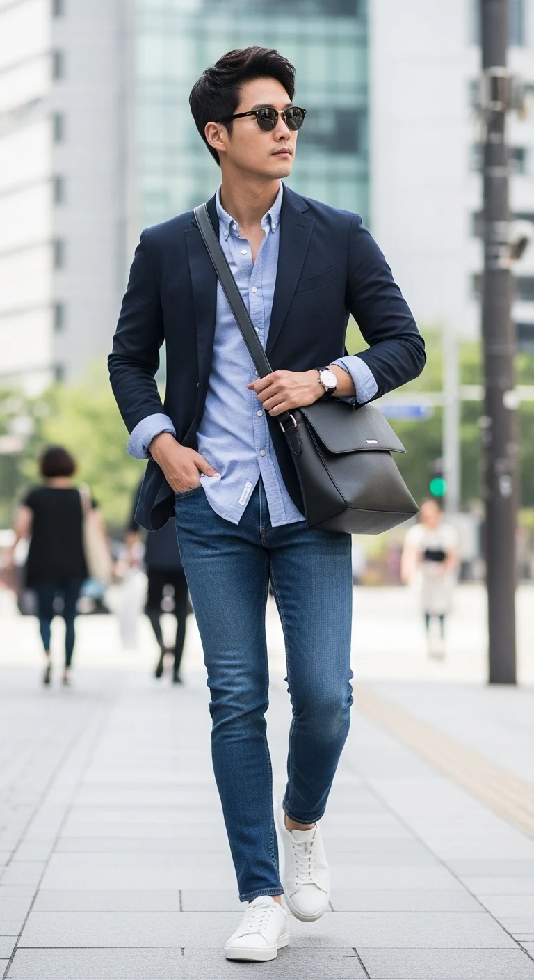 Upgrade Your Style with 12 Korean Smart Casual Men Ideas 3 Essential Wardrobe Foundations for Korean Smart Casual Men