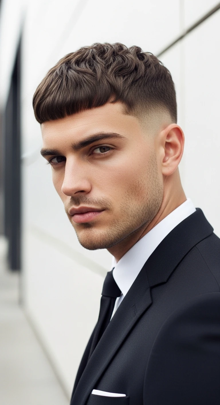 Professional Men’s Hairstyles: 11 Ideas That Look Sharp Now 12 French Crop With A Defined Fringe