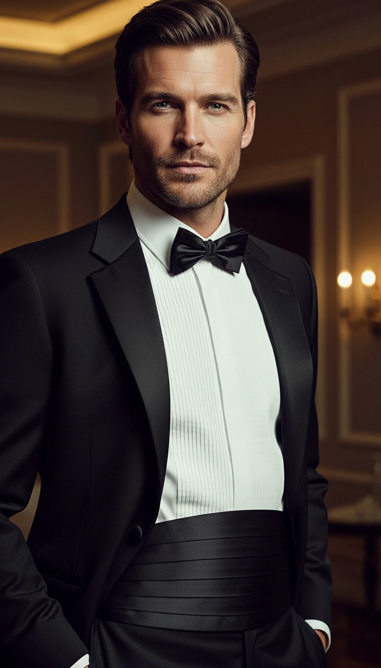 Men’s Cummerbund: 11 Ideas for a Polished Look 5 Go Classic: Black Silk Satin Done Right