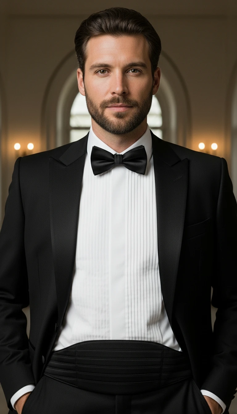 Men’s Cummerbund: 11 Ideas for a Polished Look 8 Grosgrain Over Satin: Matte, Modern, Understated