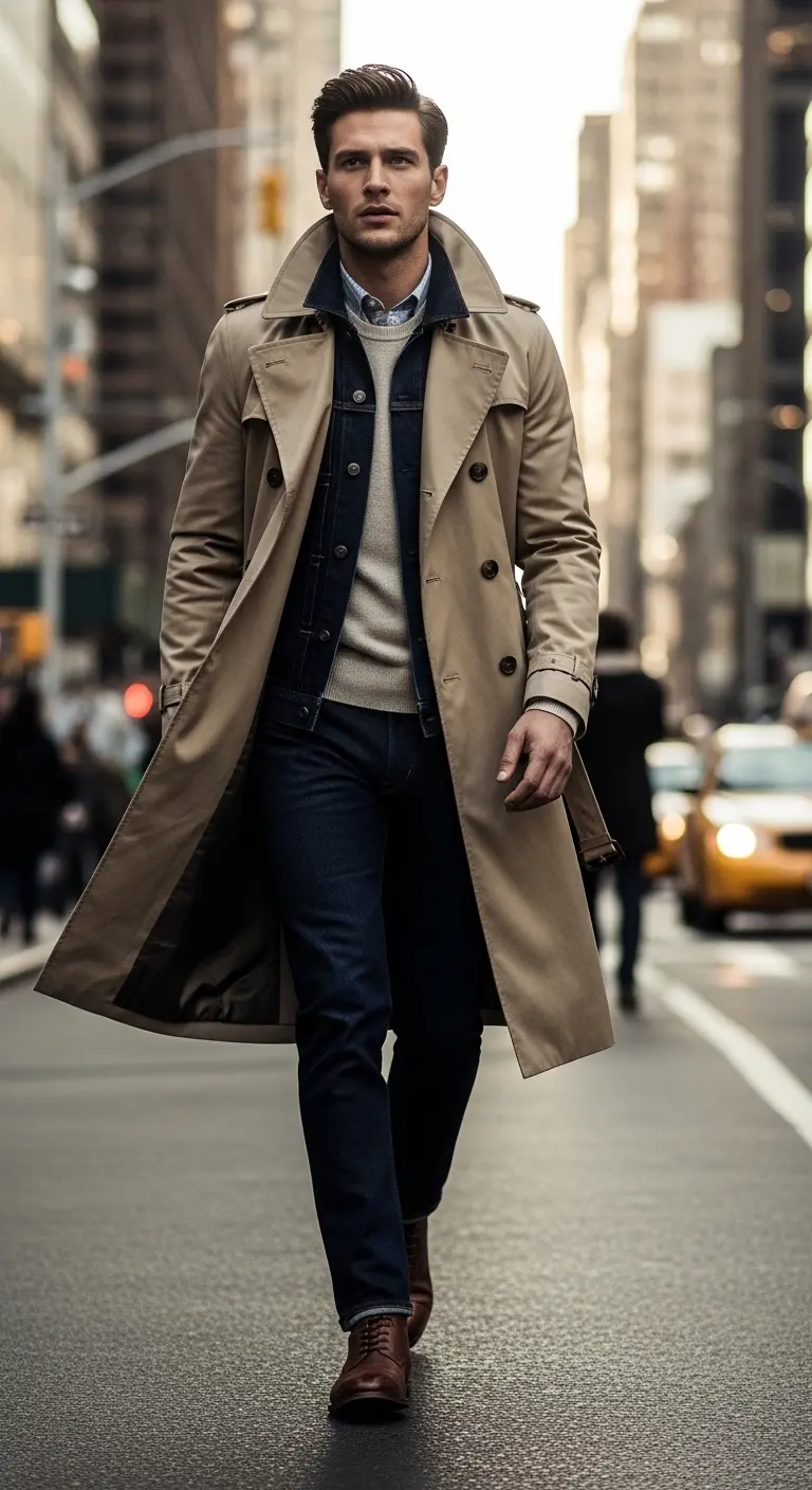 8 Old Money Outfit Men Ideas That Look Effortlessly Rich 12 Heritage Outerwear Flex Trench Or Polo Coat