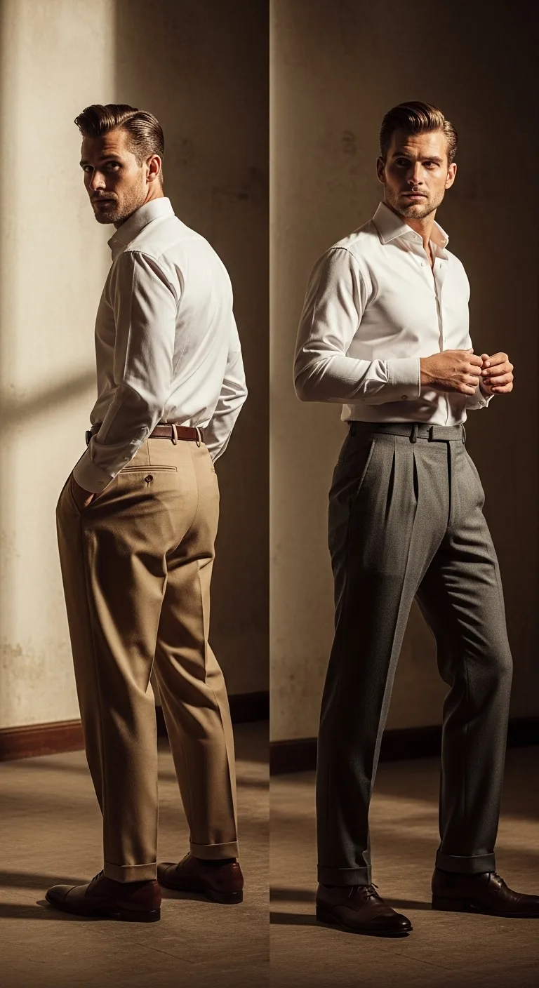 Pleated vs Flat Front Pants: The Ultimate Guide for Men’s Style 2 History of Pleated and Flat Front Pants
