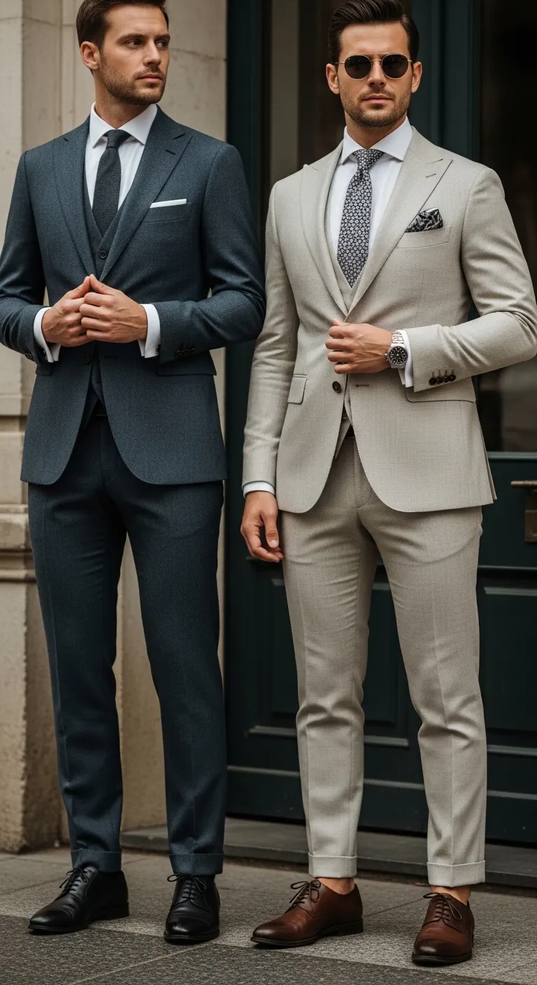 7 Men’s Wedding Attire Ideas You’ll Actually Wear 4 How Fit and Fabric Transform Mens Wedding Attire