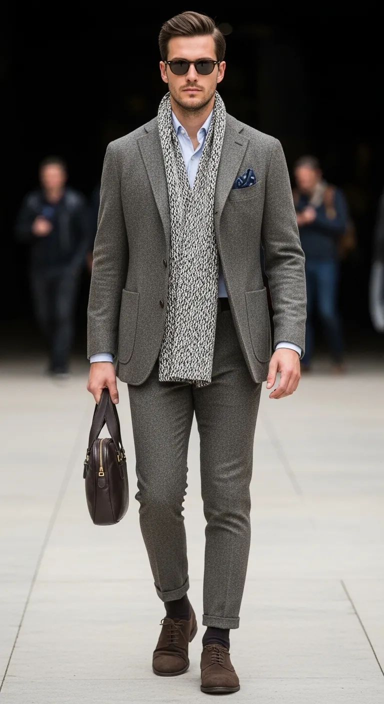 Textured Outfit for Men: 9 Ideas That Turn Heads 4 How to Balance Textures Without Overcomplicating Your Look