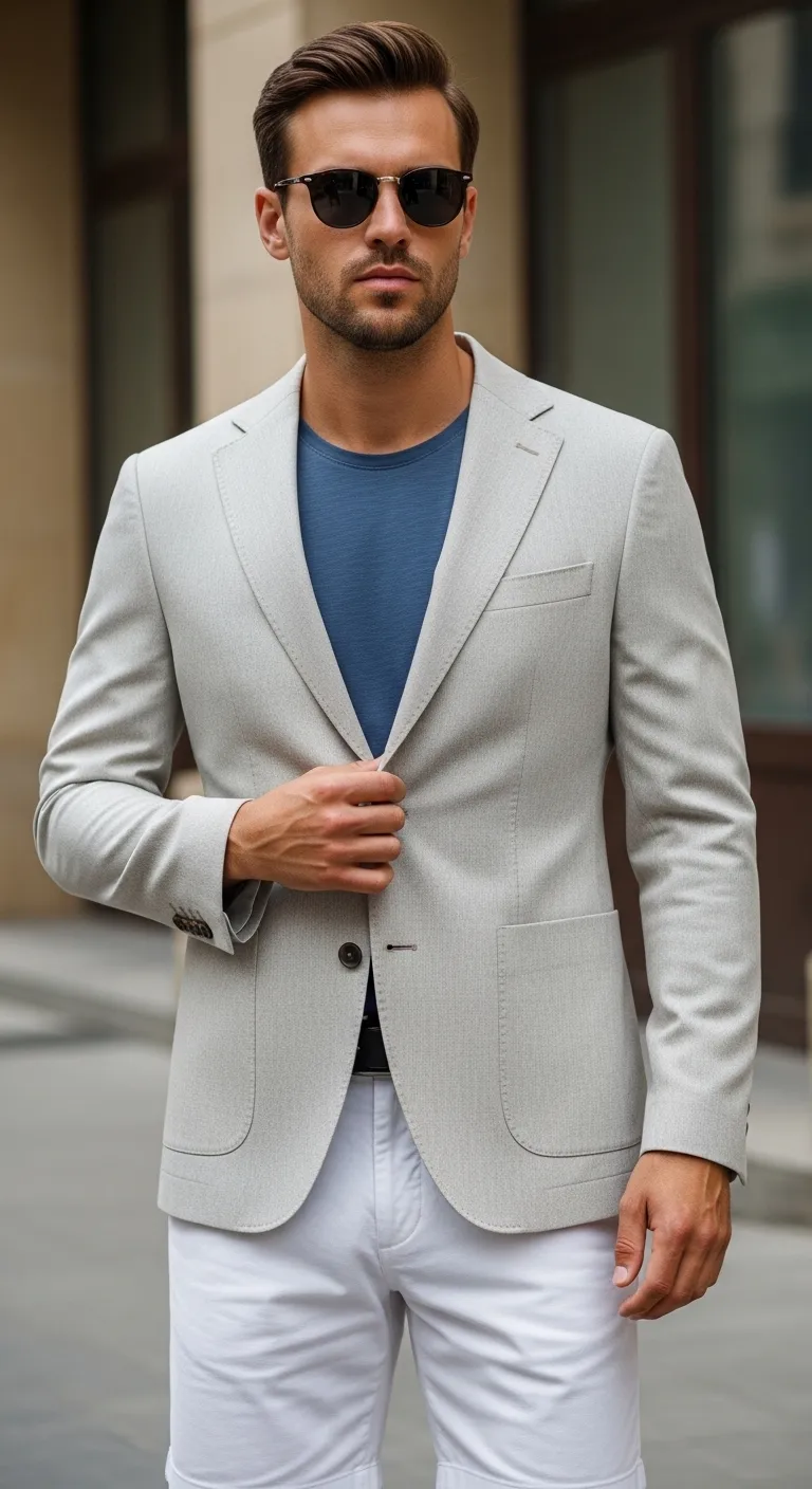 11 Men’S Summer Blazer Style Ideas That Look Effortless 4 How to Choose the Right Men’s Summer Blazer for Your Body Type