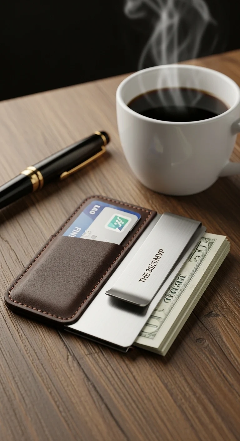 Money Clips for Men: 8 Ideas That Instantly Elevate You 7 Hybrid Clip-Card Holder