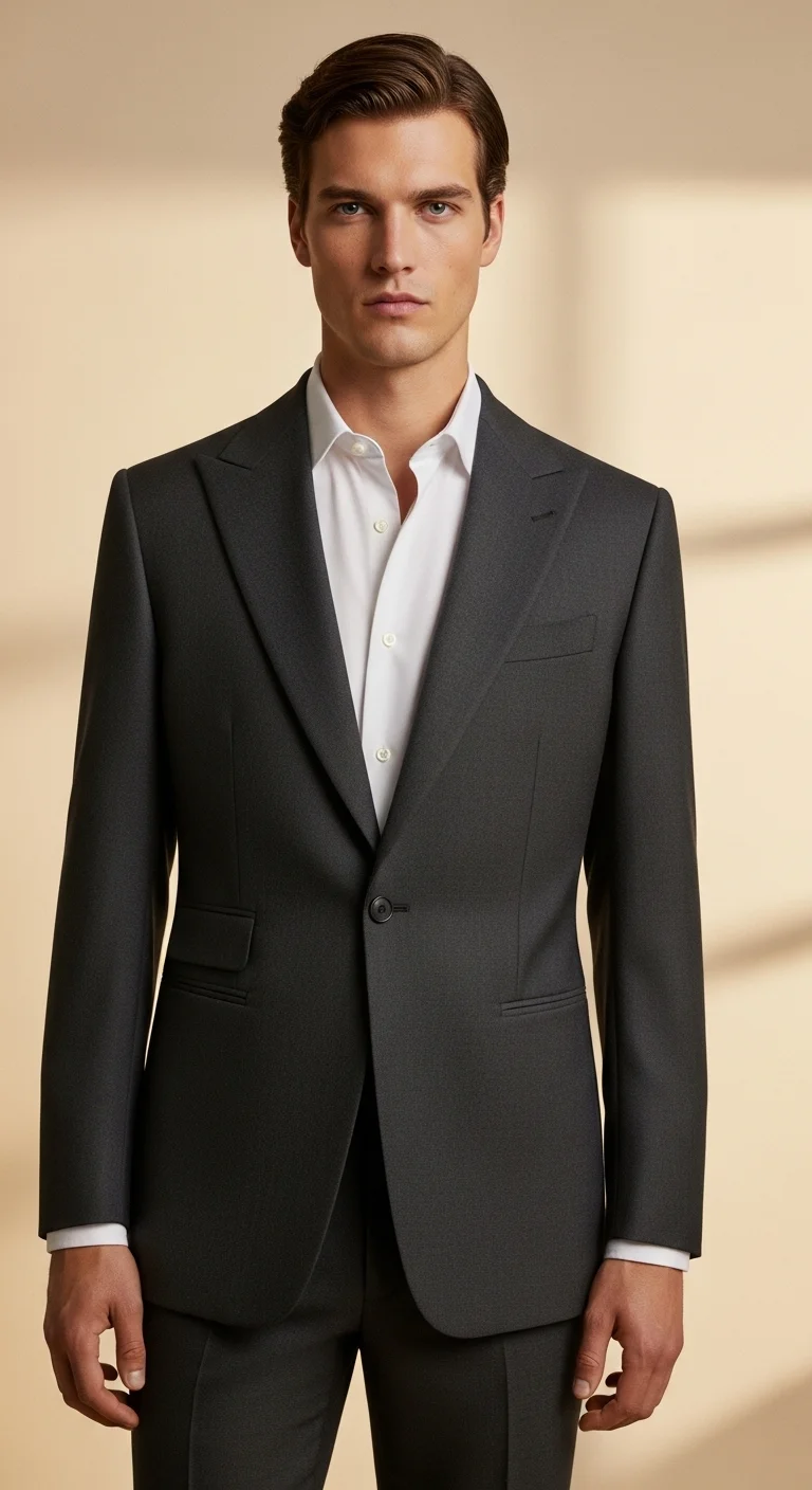 7 Men's Suit Fit Guide Ideas That Sharpen Your Style 9 Lapels, Button Stance, and V-Shape—Frame Your Face Like a Boss