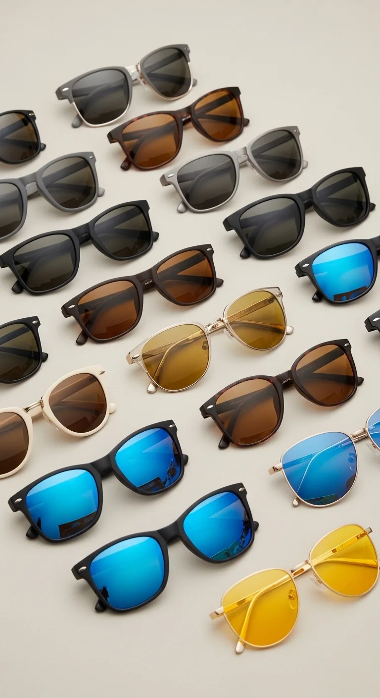 How to Pick Sunglasses for Men: The Ultimate Style, Fit & Function Guide 6 Lens Color Guide 1