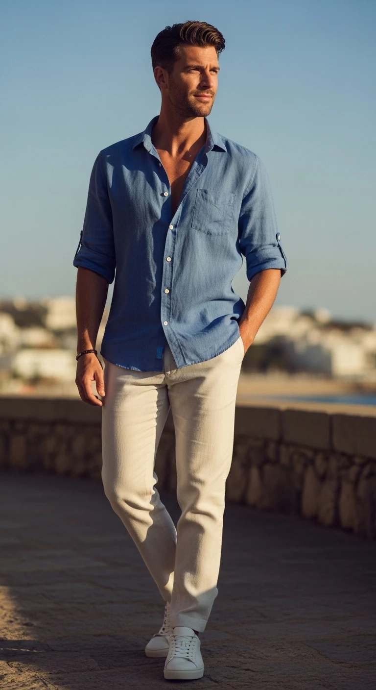 8 Summer Casual Dress Ideas Guys Actually Want 5 Linen Shirts That Breathe