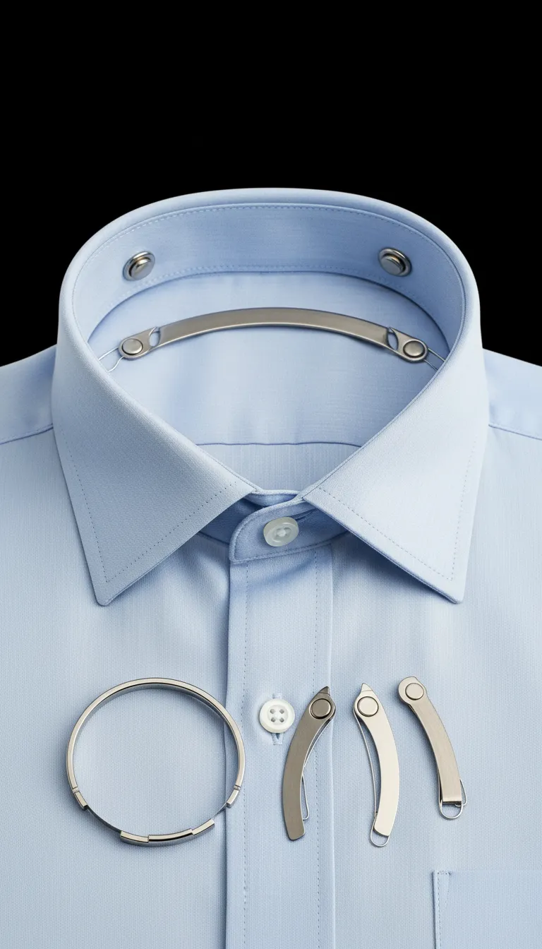 Collar Stays for Men: 7 Ideas That Keep Your Shirt Sharp All Day 7 Magnetic Collar Stays for Extra Lift and Control