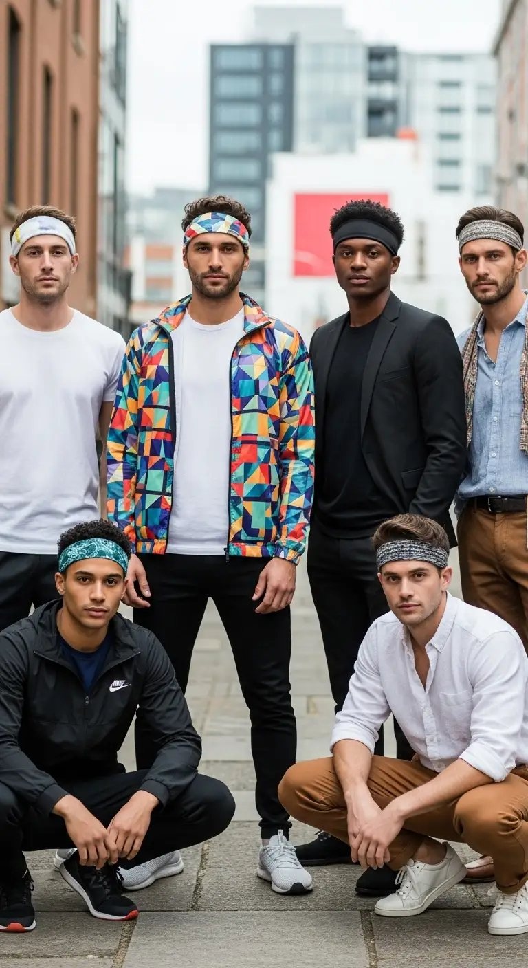 How to Wear a Men’s Headband: The Complete Style & Grooming Guide 6 Matching Headbands with Outfits