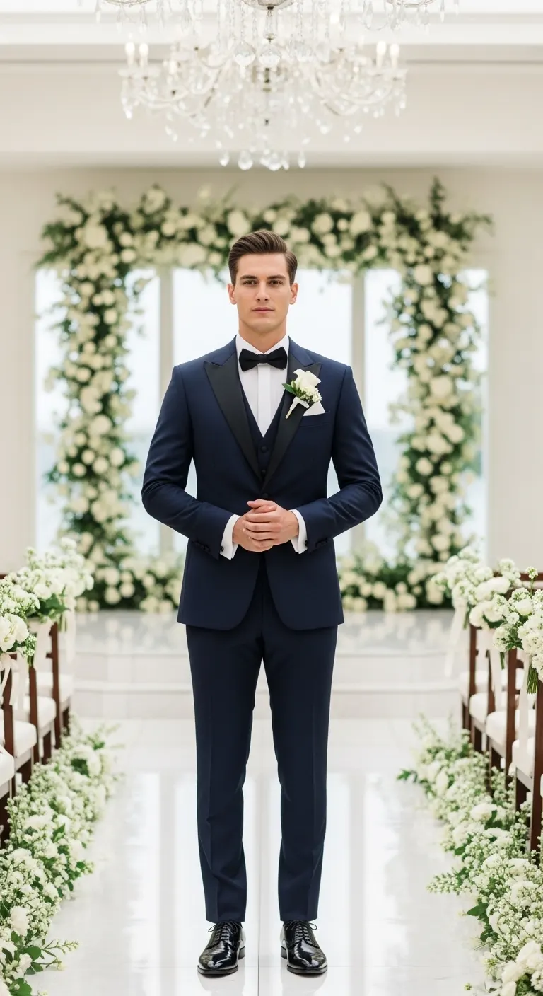Men’s Wedding Suit: 10 Ideas That Look Iconic in Photos 4 Matching the Men’s Wedding Suit to the Wedding Theme and Venue