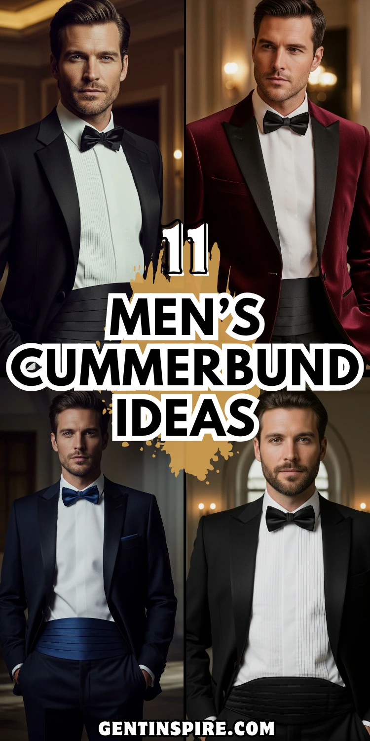 Men’s Cummerbund: 11 Ideas for a Polished Look 2 Men’s Cummerbund