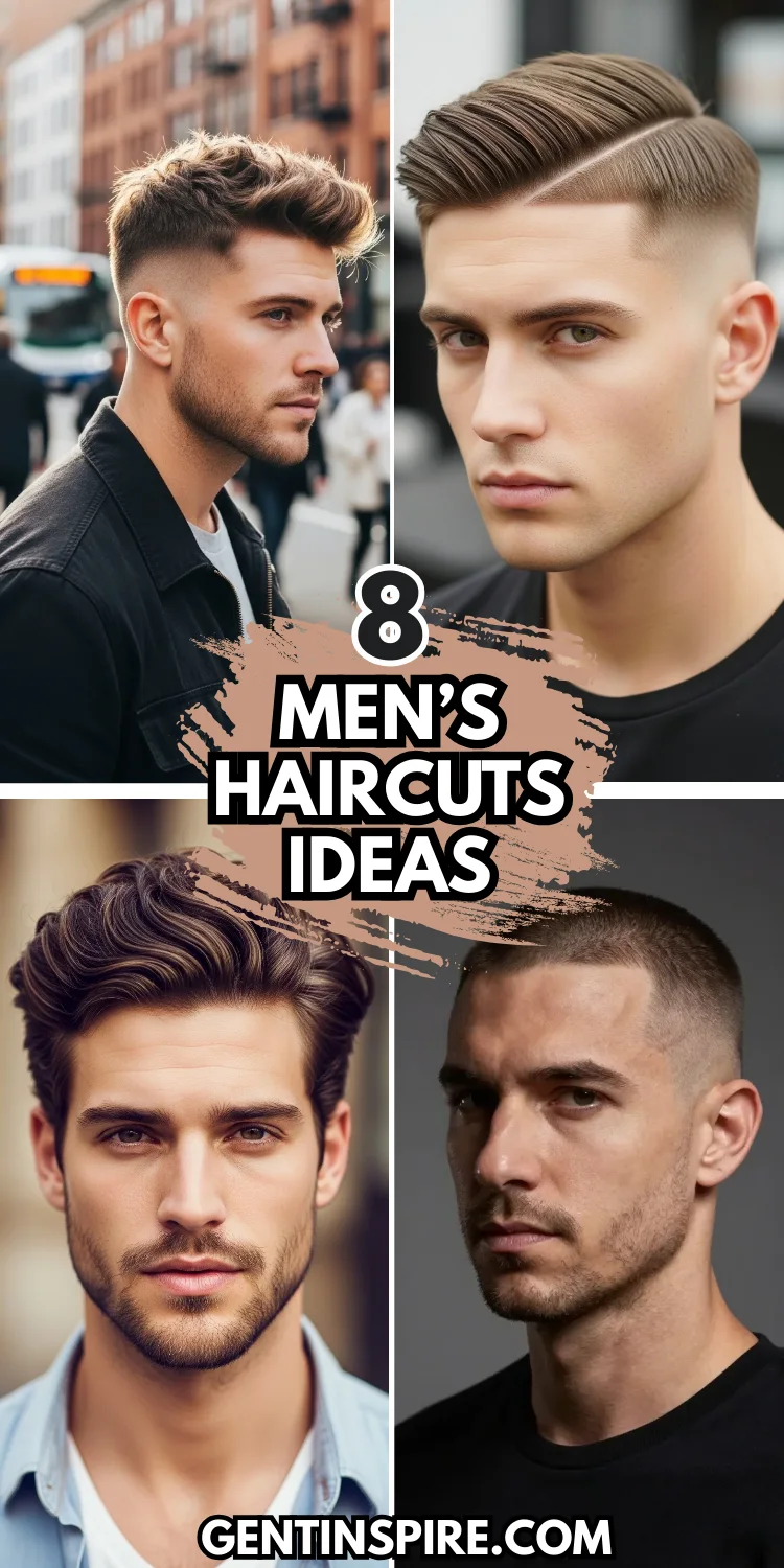 Men’s Haircuts: 8 Stylish Looks You’ll Love 2 Men’s Haircuts