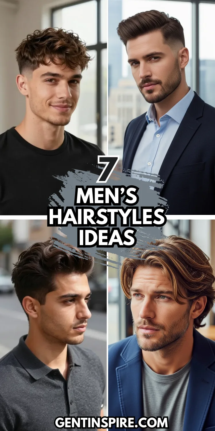 7 Men’s Hairstyles Ideas That Instantly Upgrade Your Look 2 Men’s Hairstyles