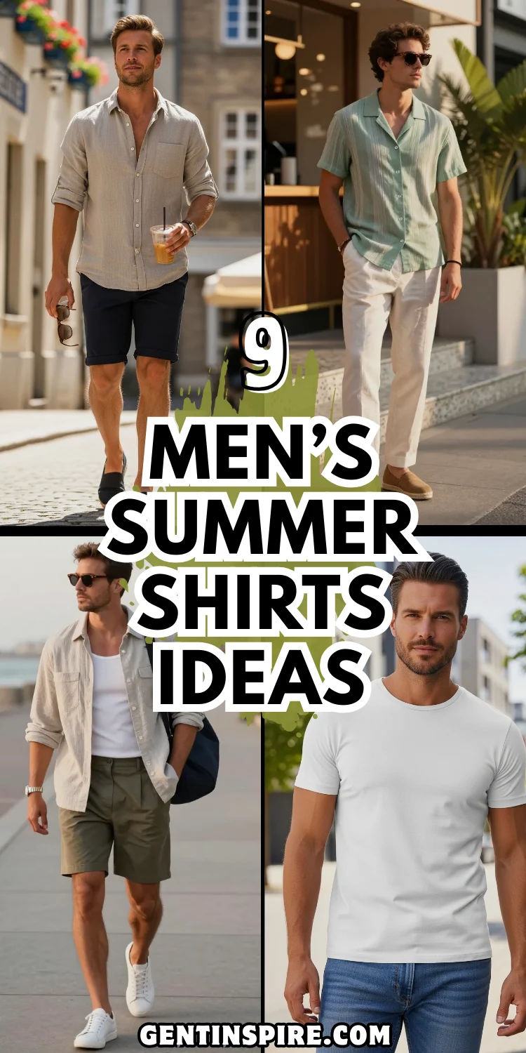 9 Trendy Men’s Summer Shirts to Beat the Heat 2 Men’s Summer Shirts