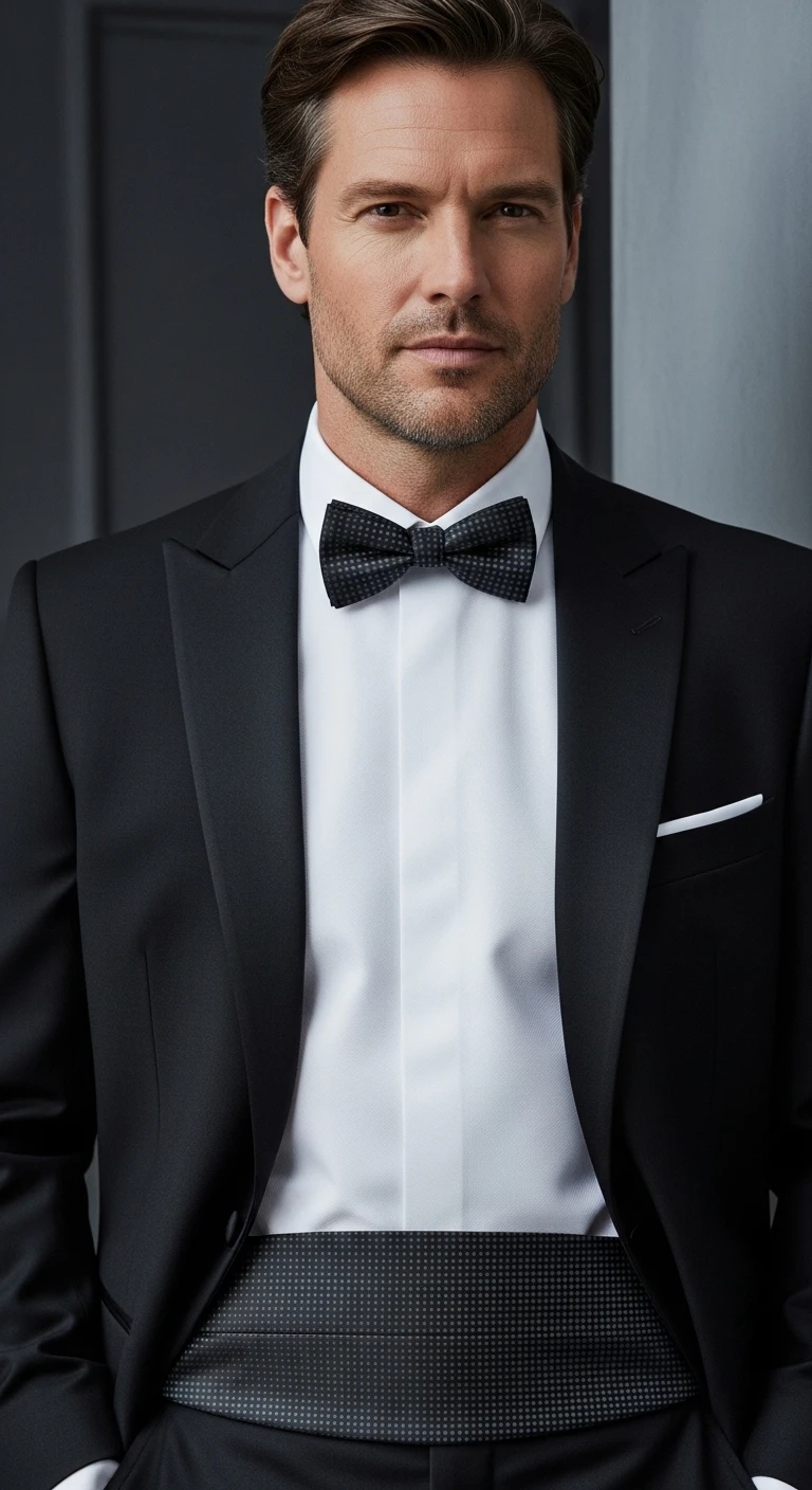 Men’s Cummerbund: 11 Ideas for a Polished Look 9 Micro-Pattern Play: Keep It Subtle, Keep It Sharp