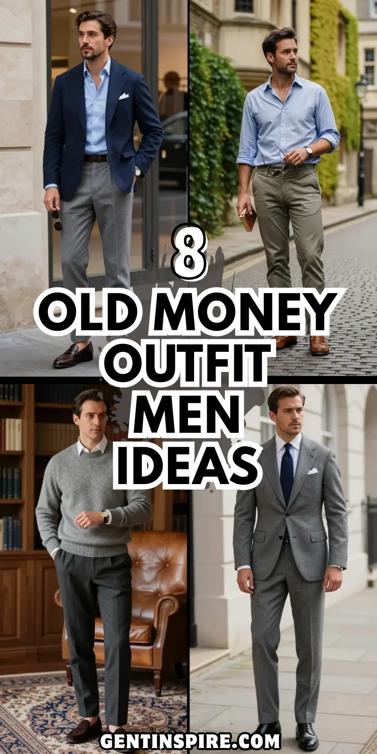 8 Old Money Outfit Men Ideas That Look Effortlessly Rich 2 Old Money Outfit Men