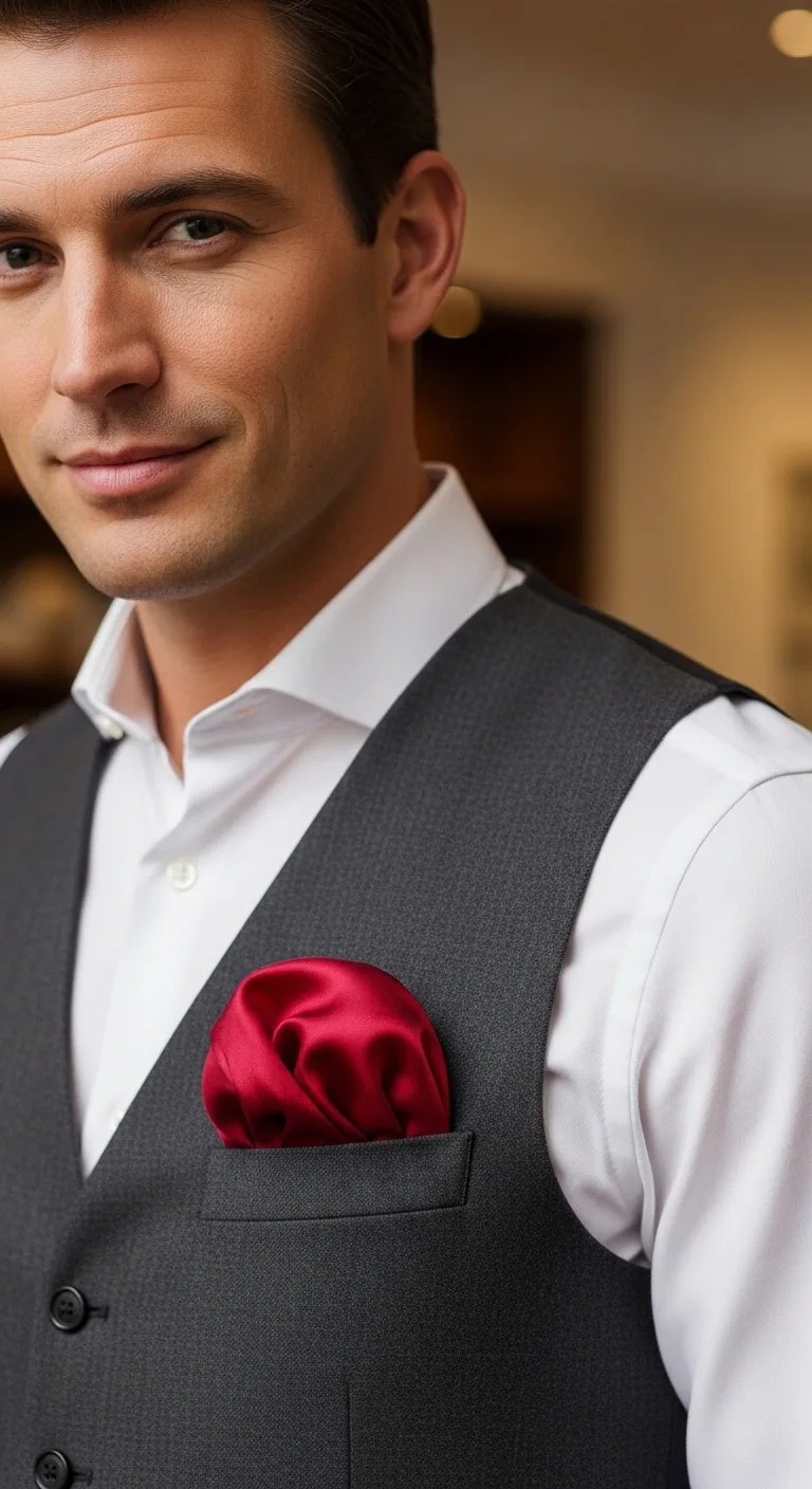 Waistcoat Accessories: 12 Stylish Ways to Upgrade Your Look 6 Pocket Squares