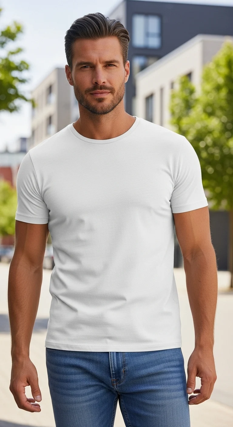 9 Trendy Men’s Summer Shirts to Beat the Heat 7 Premium Tee That Actually Fits