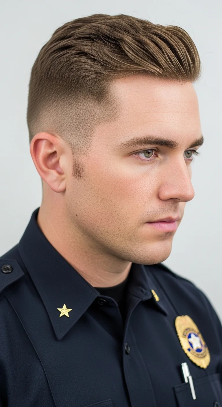 Sharp Cuts: 12 Police Haircut Styles for Men Ideas 3 Psychology Behind Police Haircut Styles