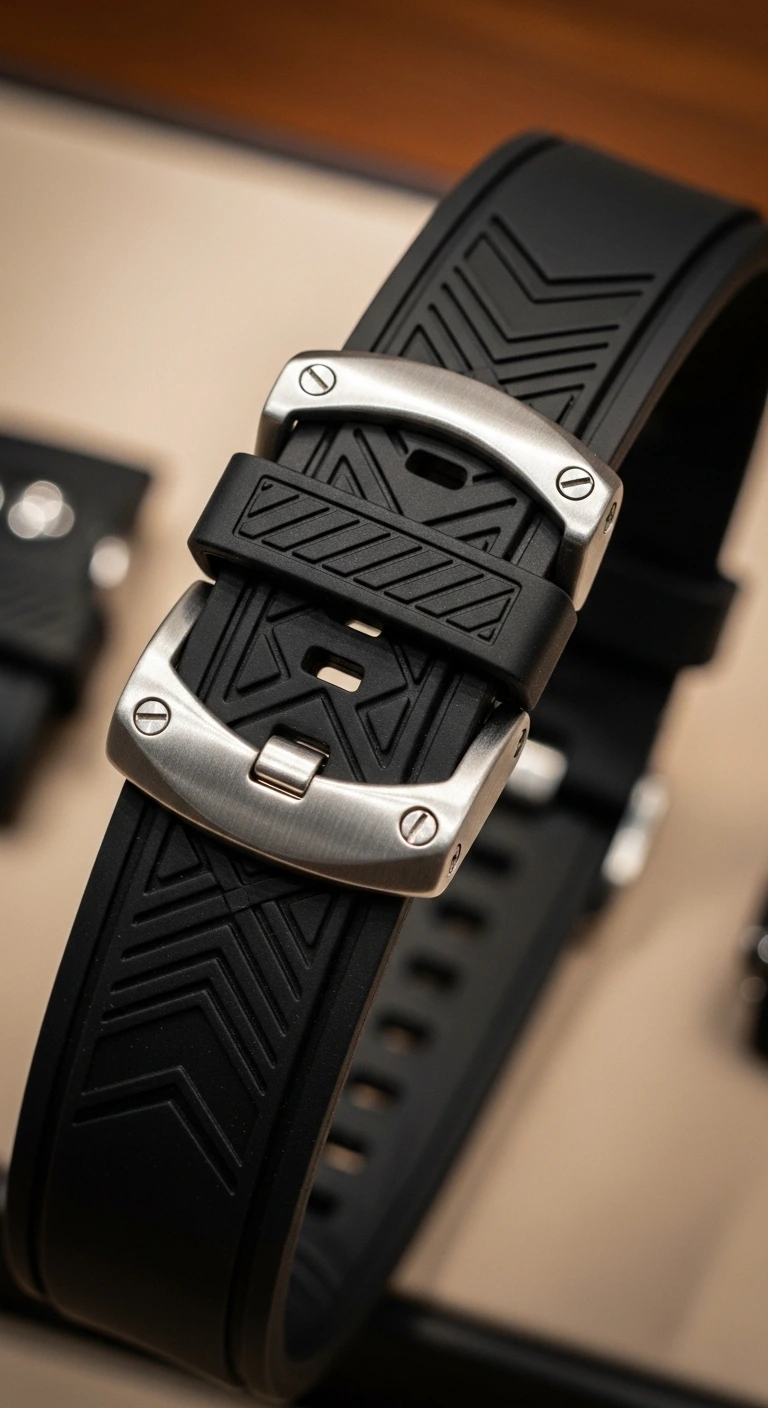 12 Custom Watch Straps Ideas for Men That Turn Heads 9 Rubber, But Not Your Gym-Class Version